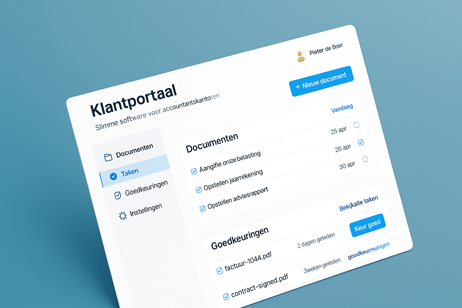 Klantportaal preview